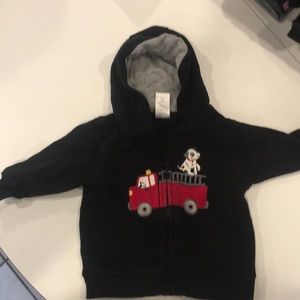 Gymboree fire truck hoodie